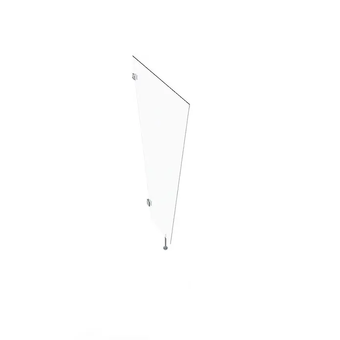 Glaszentrum Hagen Vordach Seitenteil VSG 80x200x60 cm FR - 