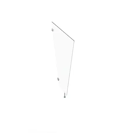 Glaszentrum Hagen  Vordach Seitenteil VSG 80x200x60 cm FR