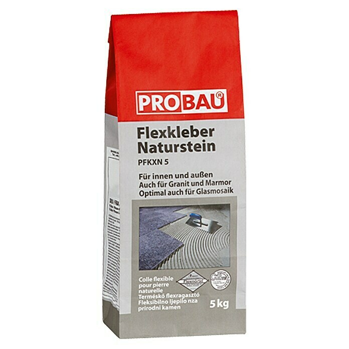 Probau Naturstein-Flexkleber5 kg Front View