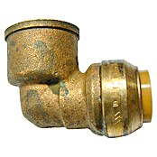 Steck-Übergangswinkel (Durchmesser: 15 mm, ½″, 90°, Muffe und Außengewinde)