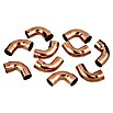 Kupfer-Bogen 5001A (Durchmesser: 18 mm, Winkel: 90°, 10 Stk.)