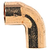 Kupfer-Winkel 5092 IA (Durchmesser: 18 mm, 10 Stk., 90°, Muffe mit Einsteckstück)