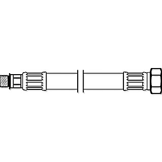 Flexo Anschlussschlauch (⅜″, Länge: 33,5 cm, M 10)