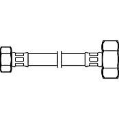 Flexo Anschlussschlauch (½″/¾″, Länge: 30 cm)