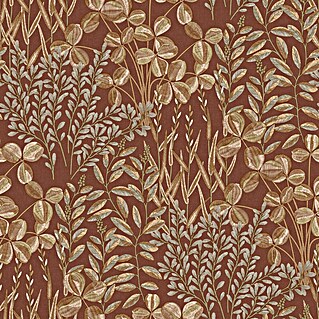 Dutch Wallcoverings Vliesbehang (Inia bruin, 10 m x 53 cm)