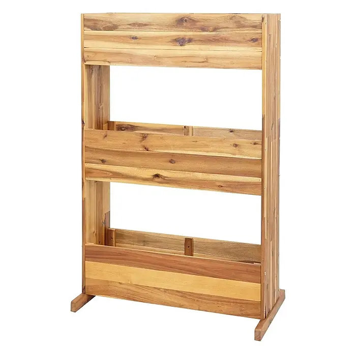 Proregal Kräuterhochbeet - L x B x H: 40 x 71 x 115 cm, Material: Holz
