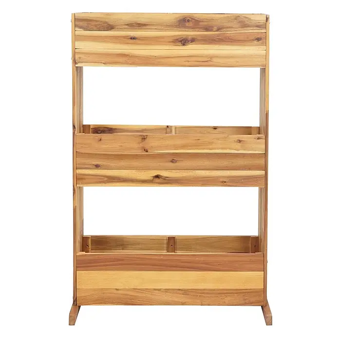 Proregal Kräuterhochbeet - L x B x H: 40 x 71 x 115 cm, Material: Holz