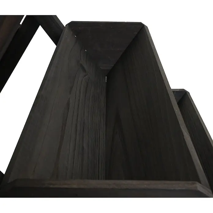 Proregal Kräuterhochbeet mit 5 Kästen - L x B x H: 70 x 56 x 56 cm, Material: Holz