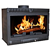 Insert de leña Koni (L x An x Al: 48 x 79 x 58 cm, 11,6 kW, 295 m³, Negro) | BAUHAUS