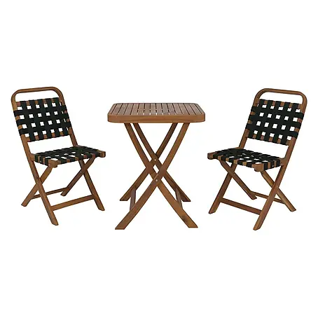 Proregal  Balkonmöbel-Set 2 Stühle klappbar