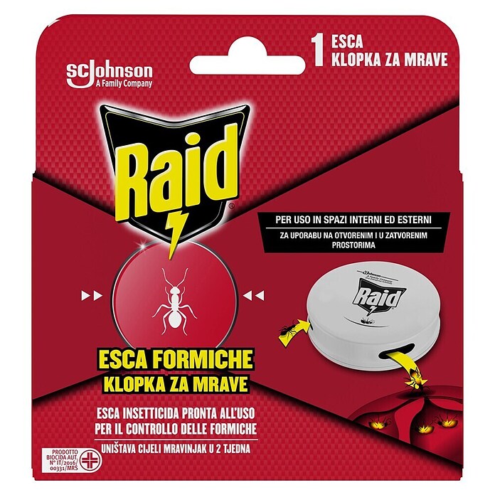 Raid Vaba za mravlje  (1 kos) | 7524 - Insektizide | IAHD - Pflanzenschutz | IAH - Dünger / Pflanzenschutz | IA - Gartenhartware | I - Stadtgarten | BAUHAUS
