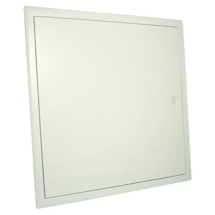 Marley Fliesentür - 40 x 40 cm - Weiße Revisionsklappe, ideal für den Zugang zu Installationen hinter Wänden oder Decken, mit unauffälligem Design.