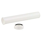 Verlängerungsrohr (Länge: 250 mm, Durchmesser: 40 mm, Kunststoff, Weiß, Einsatzbereich: Siphons)