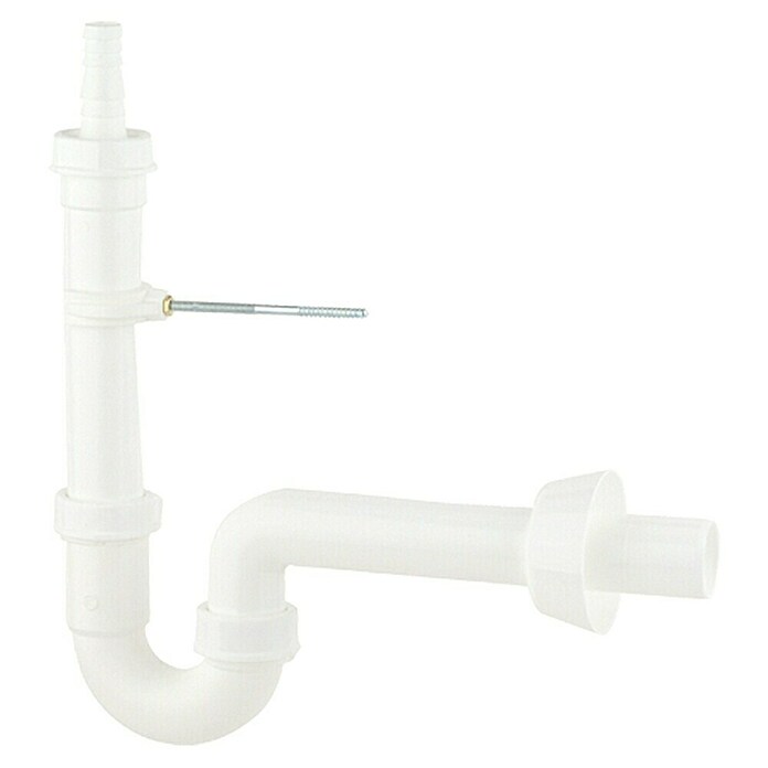 Siphon- & Abflussrohr (1½″, Kunststoff)