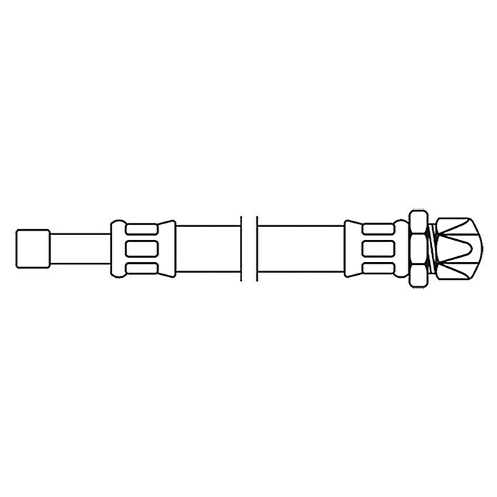 Flexo VerlängerungsschlauchLänge: 50 cm Front View