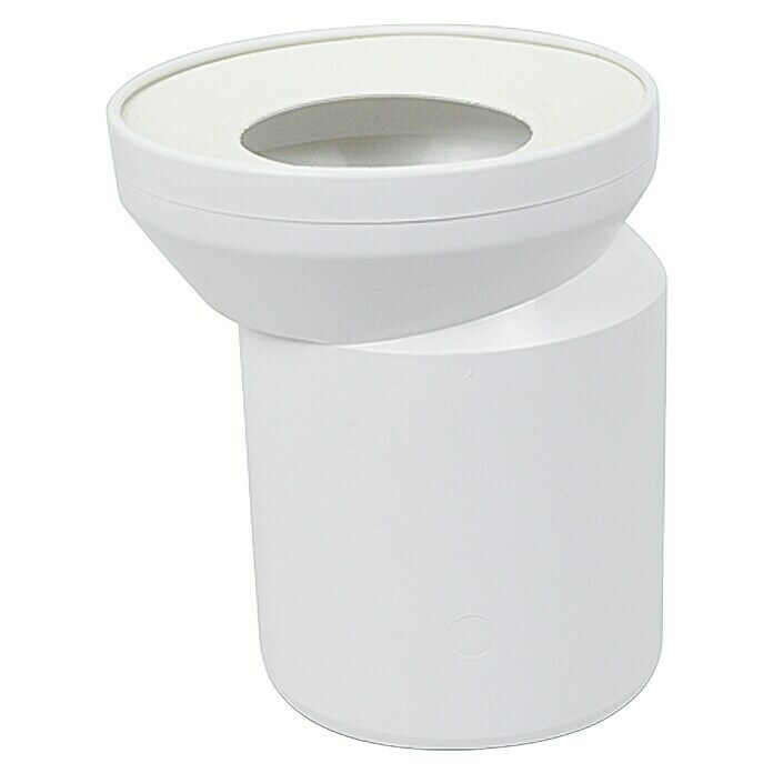 Admiral WC-Excenterstutzen (Weiß, Versatz: 15 mm)