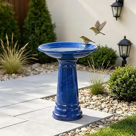 SONNENH  Vogeltränke mit Ablage