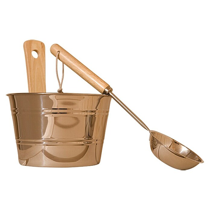 Weka Aufguss-Set (Edelstahl, 5 l)