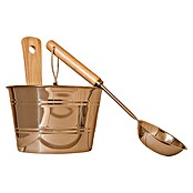 Weka Aufguss-Set (Edelstahl, 5 l)