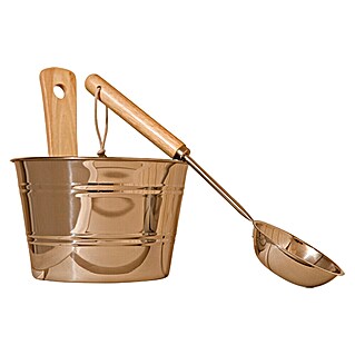 Weka Aufguss-Set (Edelstahl, 5 l)
