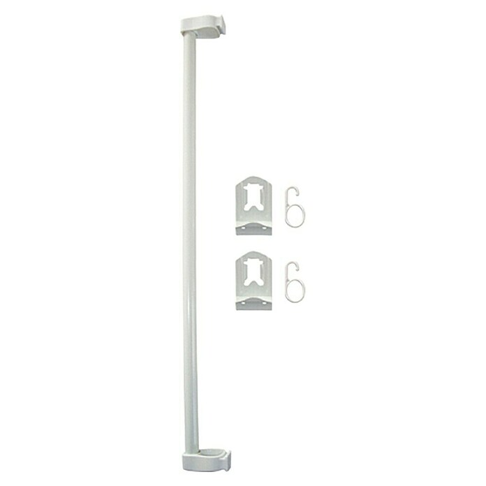 Heizkörper-Handtuchhalter (Länge: 54 cm, Weiß)