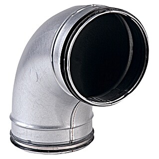 Air-Circle Koleno spiralne cevi (Premer: 100 mm, Kot: 90 °, Jeklo)