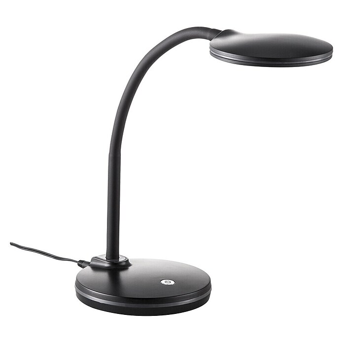 LED namizna svetilka Carmen  (150 x 132 x 320 mm, Črna, Toplo bela) | Svetilke za pisalno mizo | Pisarniški material | Dekoracija stanovanja | Izdelki | BAUHAUS