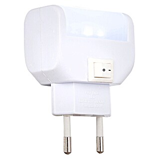 LED nočna svetilka Chasers (Do x Š x V: 47 x 25 x 70 mm, Bela, Toplo bela)