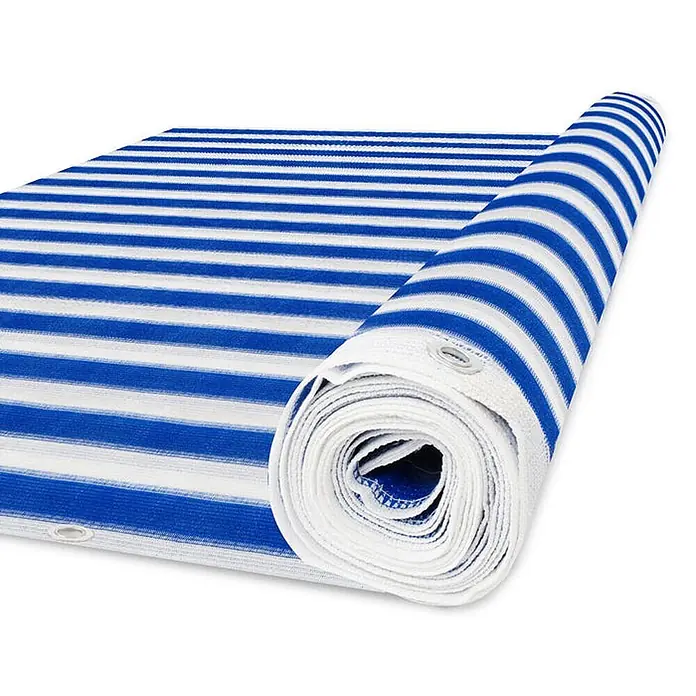 Floordirekt Sichtschutzelement Balkonsichtschutz - B x H: 500 x 90 cm, Kunststoff