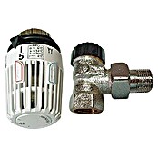 Heimeier Thermostatventil-Set (⅜″, Eck)