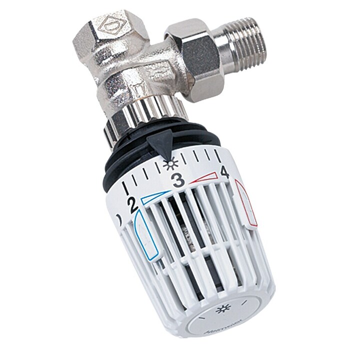 Heimeier Thermostatventil-Set (⅜″, Eck)