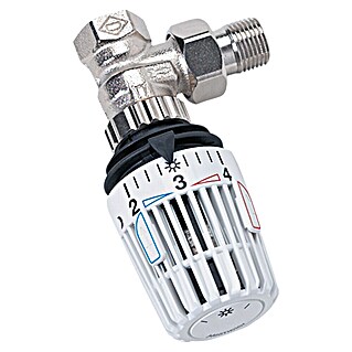 Heimeier Thermostatventil-Set (⅜″, Eckventil)
