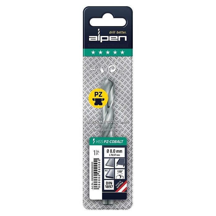Alpen Svrdlo za metal  (1 Kom., 2 mm) | BAUHAUS