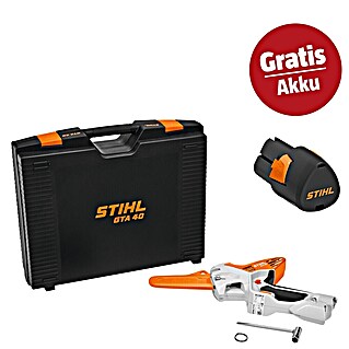 Stihl AS Akku-Astsägen-Set GTA 40 (3 Akkus, 2,6 Ah, Schwertlänge: 25 cm)