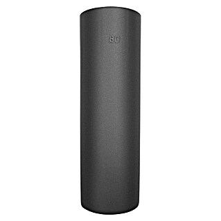Bertrams Dimniška cev (Ø x Do: 120 x 500 mm, Debelina stene: 0,6 mm, Črne barve)