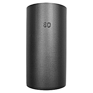 Bertrams Dimniška cev (Ø x Do: 120 x 250 mm, Debelina stene: 0,6 mm, Črne barve)