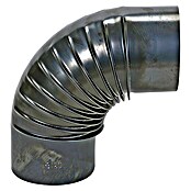 Ofenrohrbogen (Durchmesser: 120 mm, Bogenwinkel: 90°, Wandstärke: 0,6 mm, Schwarz)
