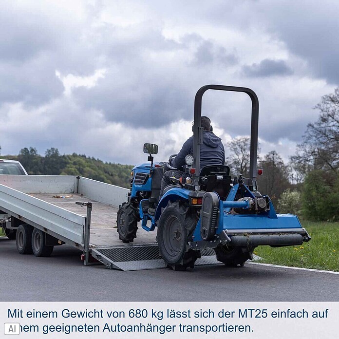 Scheppach Kleintraktor MT25 (Hubraum: 1 132 cm³, Tankvolumen: 10 l) | BAUHAUS
