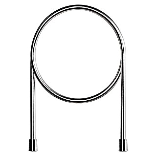Mixomat Brauseschlauch (Länge: 160 cm, ½″, Kunststoff, Chrom)