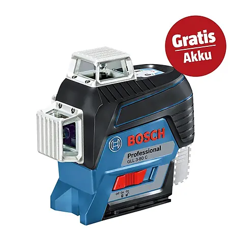 Bosch Professional  Linienlaser GLL 3-80C