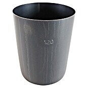 Ofenrohr (Ø x L: 120 x 150 mm, Wandstärke: 0,6 mm, Schwarz)