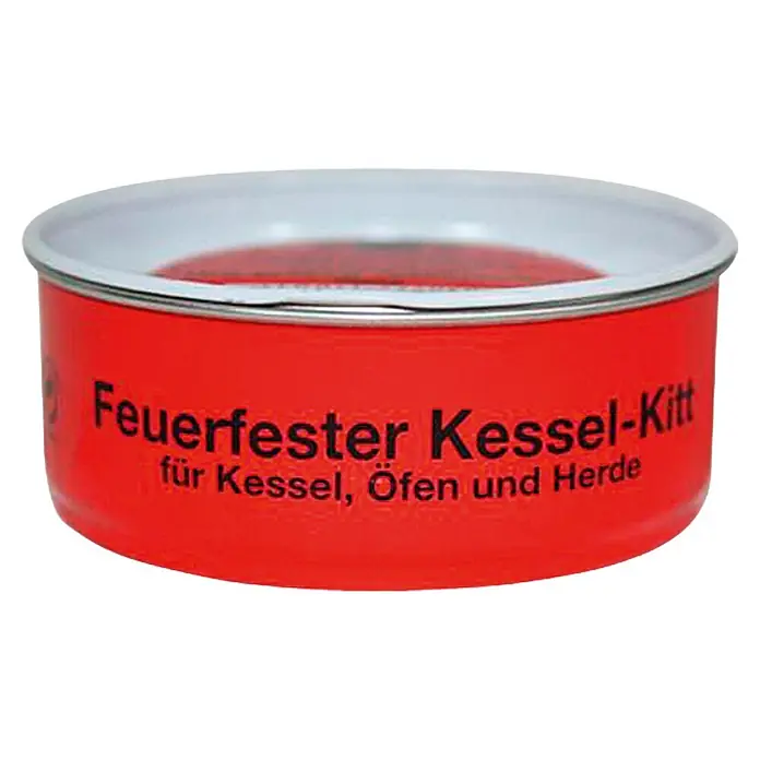 Ofen- & Kesselkitt - 250 g - Feuerfester Kessel-Kitt für Kessel, Öfen und Herde. Ideal zum Abdichten und Reparieren von Heizungsanlagen und Feuerstellen.