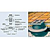 Marley Boden-Deckenablauf (100 x 100 mm, Abgang: Waagerecht, Durchmesser Rohranschluss: 50 mm)