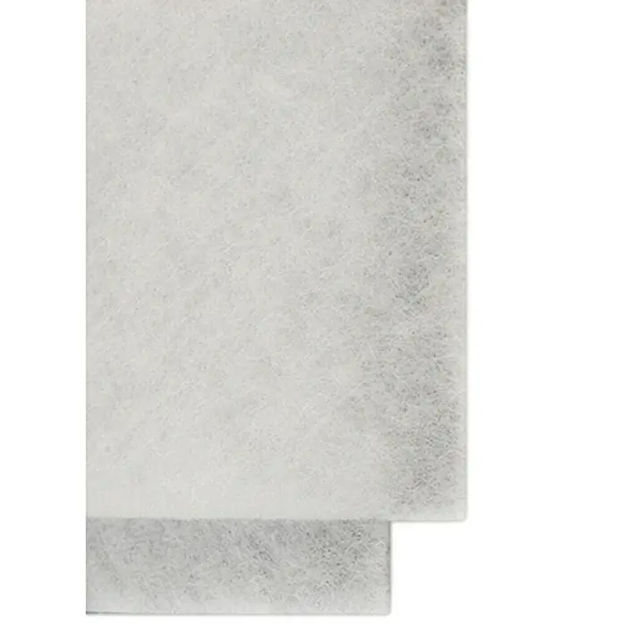 Fettfilter Soft - L x B: 47 x 57 cm, Sonstiges, 2 Stk. - Nahaufnahme eines weißen Filterkissens, das für Aquarien oder Teiche verwendet werden kann, um das Wasser sauber und klar zu halten.