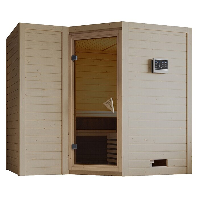 Karibu Massivholzsauna Sahib 2