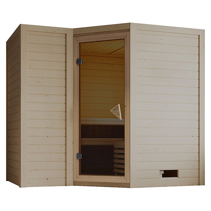Karibu Massivholzsauna Sahib 2
