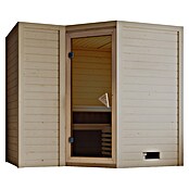 Karibu Massivholzsauna Sahib 2