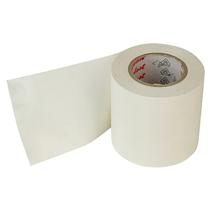Air-Circle Klebeband - 10 m x 50 mm, Weiß - Weiße Gewebeklebebandrolle für Bastelarbeiten. Das Textilklebeband ist ideal zum Kleben, Reparieren, Befestigen und Bündeln und darf in keinem Haushalt fehlen.