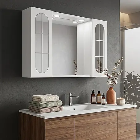 Kiamami Valentina  LED-Spiegelschrank