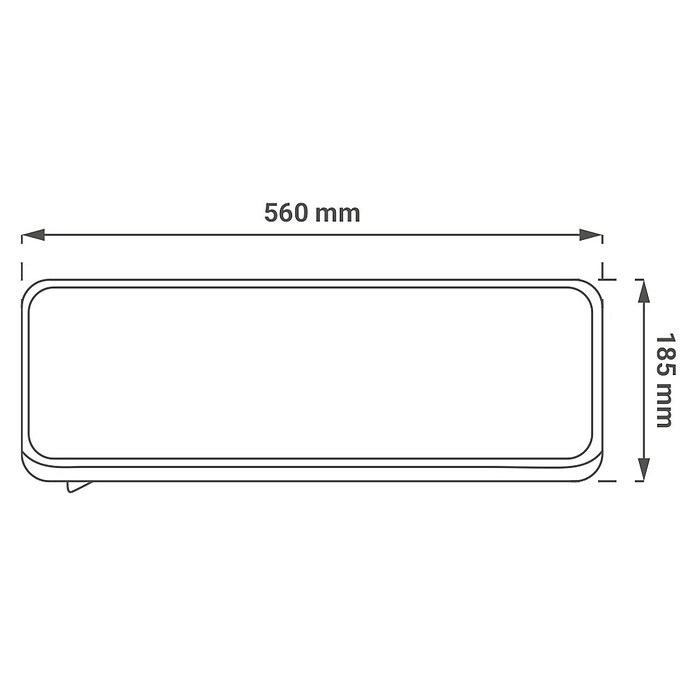 Green Tech Stenski grelnik  (2 kW, Črna) | 3405 - Gebläseheizer Marke | CBNA - Heizen Marke | CBN - Heizen | CB - Elektroinstallation | C - Elektro | BAUHAUS